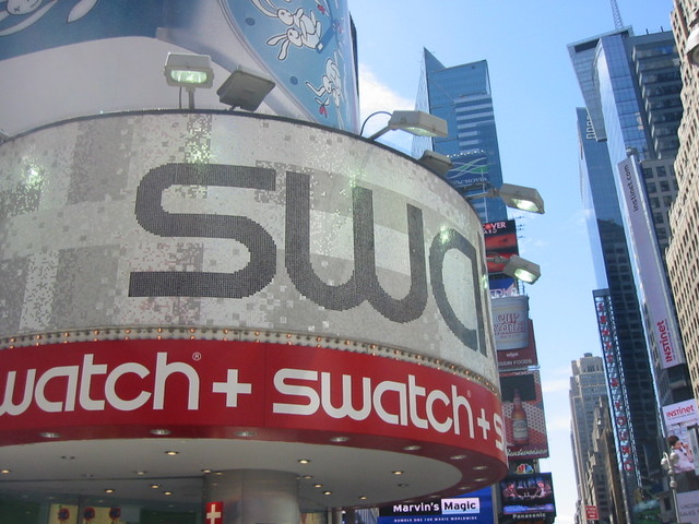 Swatch at Times Square