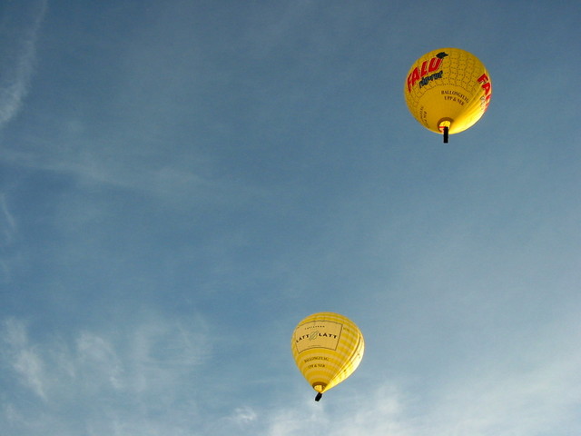 Balloons over Stockholm