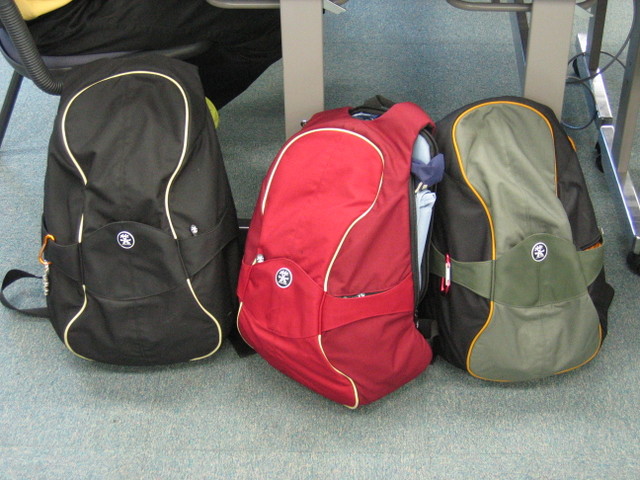 Crumpler backpacks