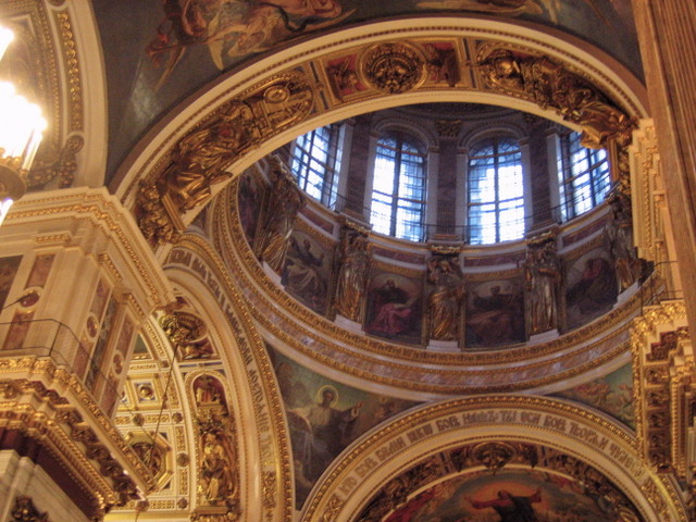 Ceiling of St. Isaac's Cathedral