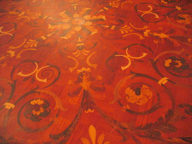 Wooden floor in the Hermitage