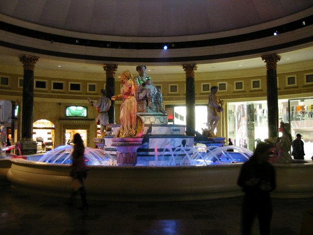 Caesars Forum shopping mall