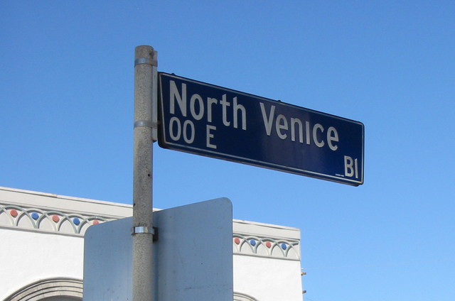 North Venice Street Sign