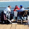 Fishermen playing cards