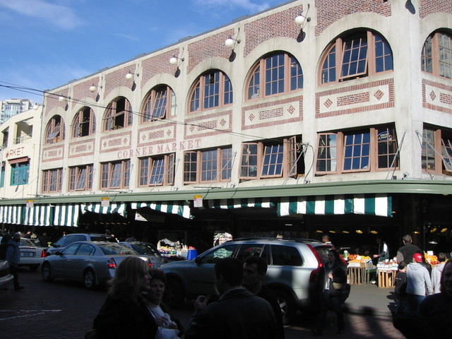 Pike Place corner market