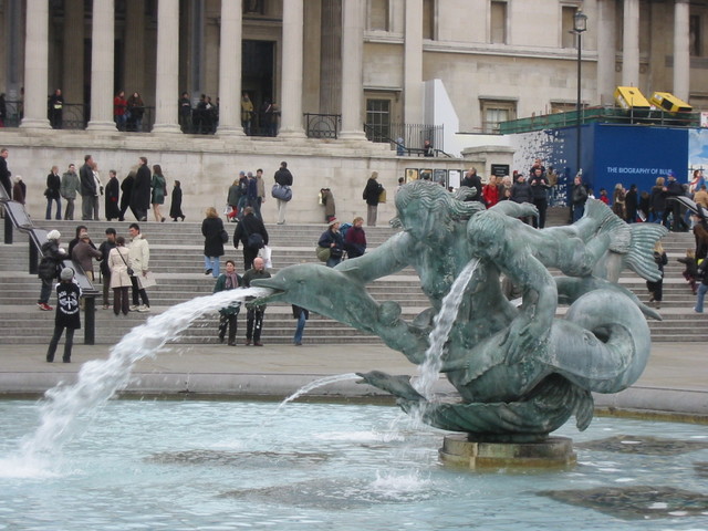 Fountain at Trafalgar Square