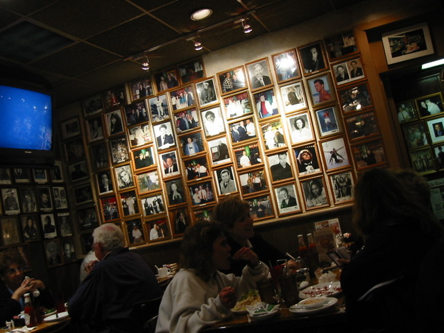 Wall of celebrities