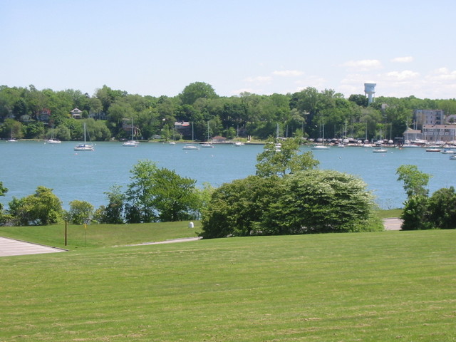 USA seen from Fort George