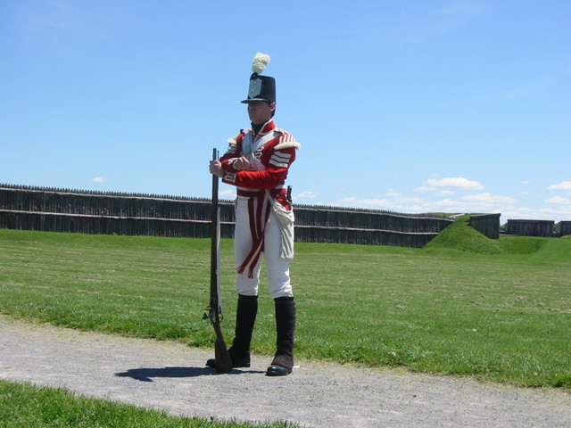 Soldier at Fort George