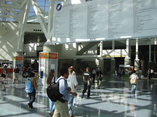 LA Convention center foyer