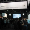 Apple booth