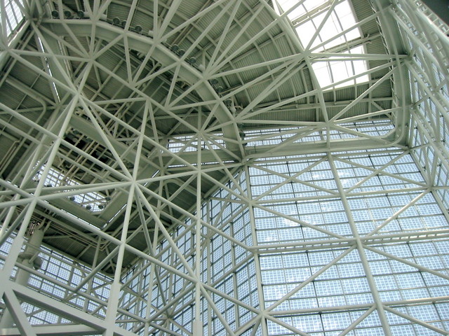 Interior of the LA Convention Center