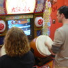 Jim and Libby playing Taiko