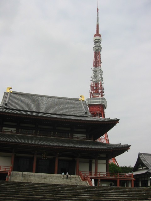 Temple near Tokyo Tower