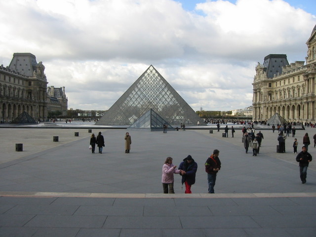 Great Pyramid at Louvre