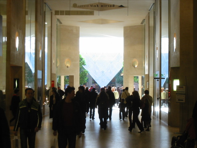 Inverted Pyramid at Louvre