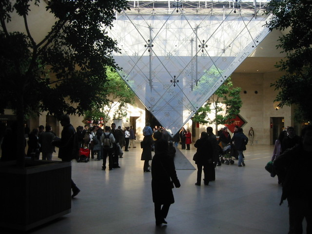 Inverted Pyramid at Louvre