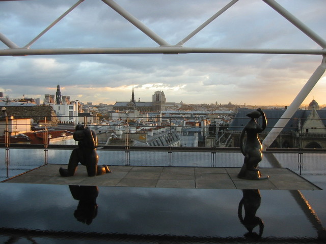 Statues with a view