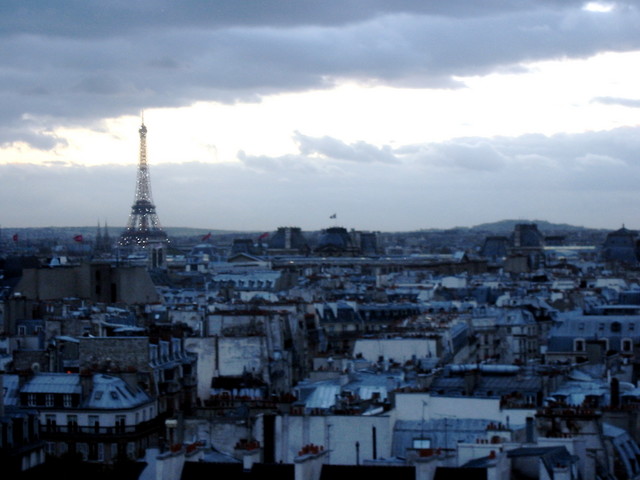 Paris and Tour Eiffel