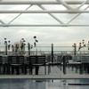 Rooftop cafe at the Pompidou