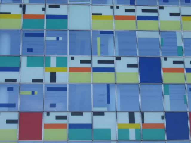 Coloured tiles