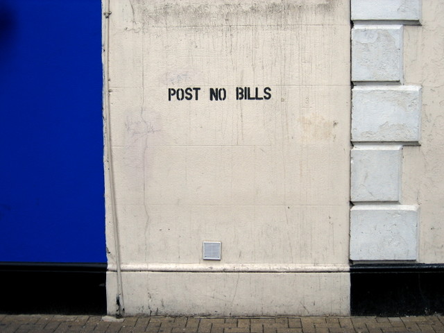 Post No Bills