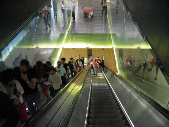 Tate Modern escalators