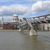 Millenium Bridge and St James