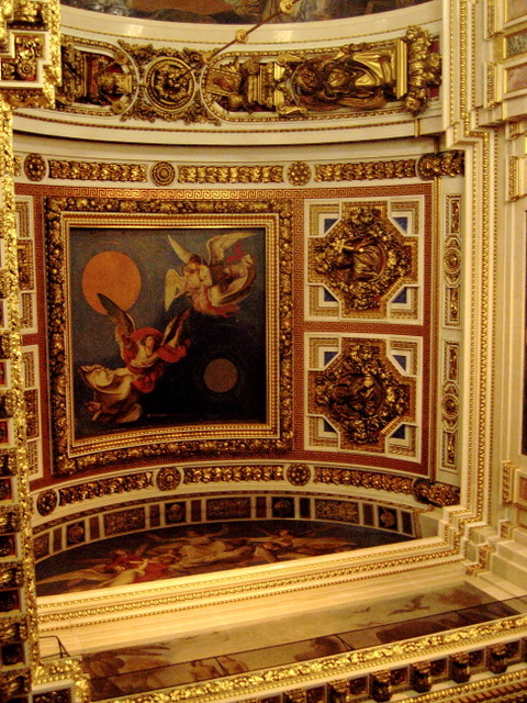 Ceiling of Ицаакиевский собор